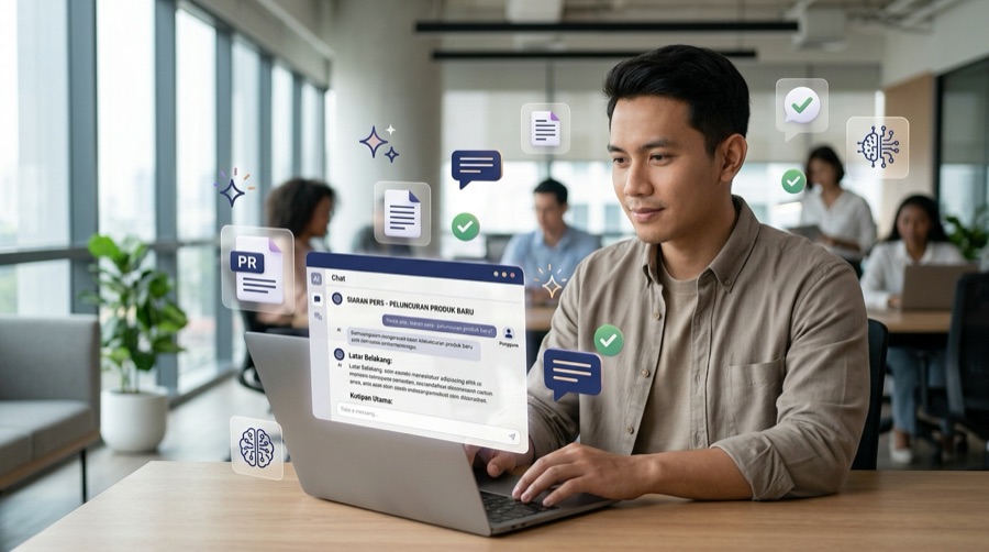 Cara Kerja AI dalam Menulis Press Release Lebih Cepat dan Efektif